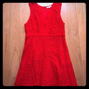 San & Soni Red Dress